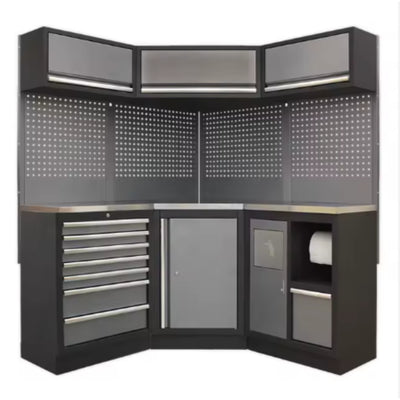 IronHaven CornerPro L-Shaped Garage Workstation