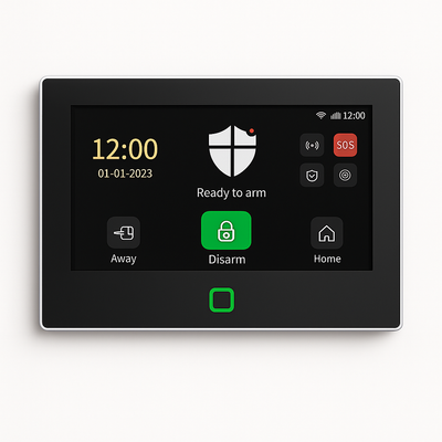 ShieldMatrix SecurePanel X9 Touchscreen Alarm Hub