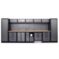 TitanForge WallLine Garage Workbench Cabinet Suite