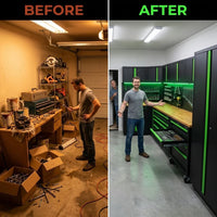 ApexForge Shadowline Pro Modular Garage Cabinet System — product view 3