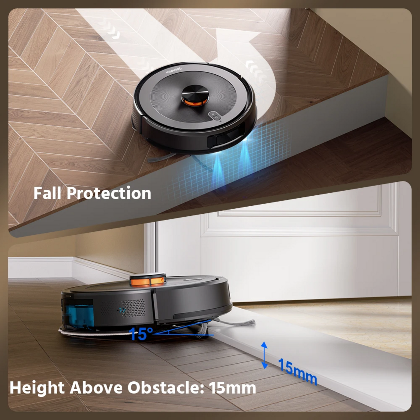 Freemdou APEX L10 Auto-Empty Robot Vacuum — product view 3