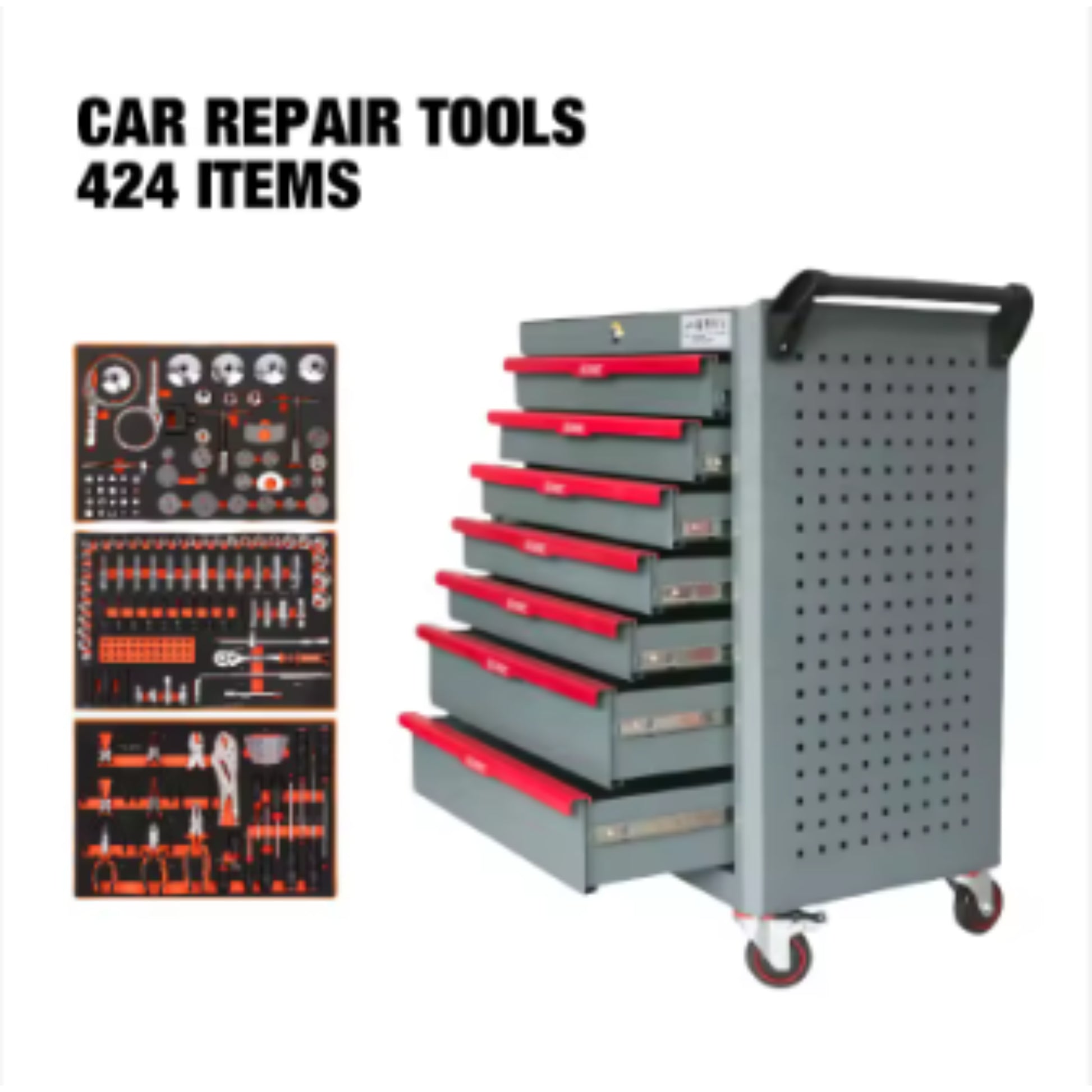 IronVault Pro Rolling Tool Cabinet System — product view 2