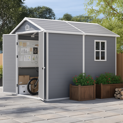 NordicHaven Apex 8x10 Premium Resin Shed — product view 3