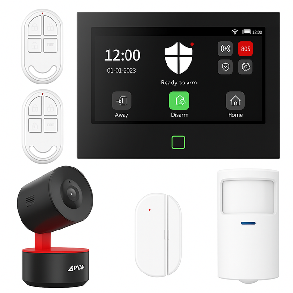ShieldMatrix SecurePanel X9 Touchscreen Alarm Hub