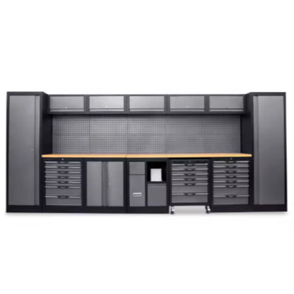 TitanForge WallLine Ultimate Garage Workbench Suite