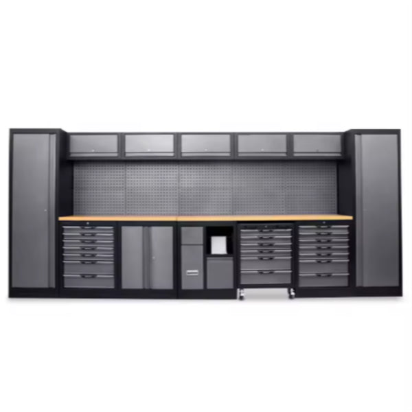 TitanForge WallLine Ultimate Garage Workbench Suite